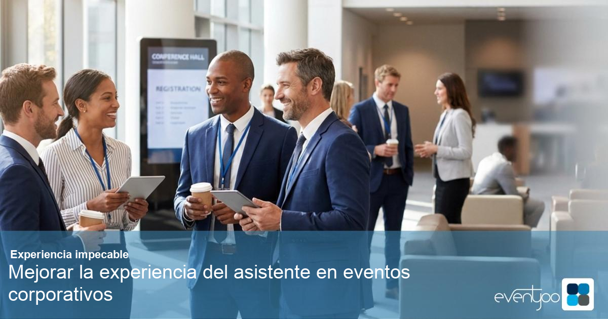 Mejorar la experiencia del asistente en eventos corporativos