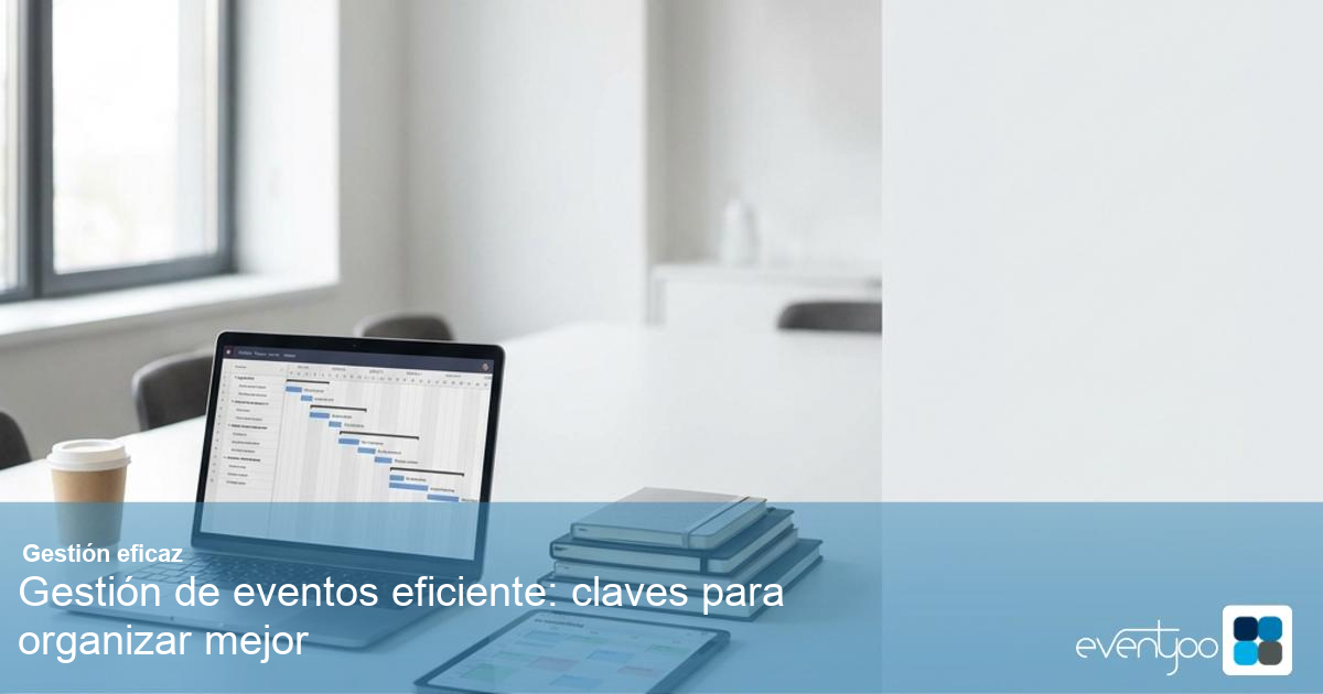 Gestión de eventos eficiente: claves para organizar mejor