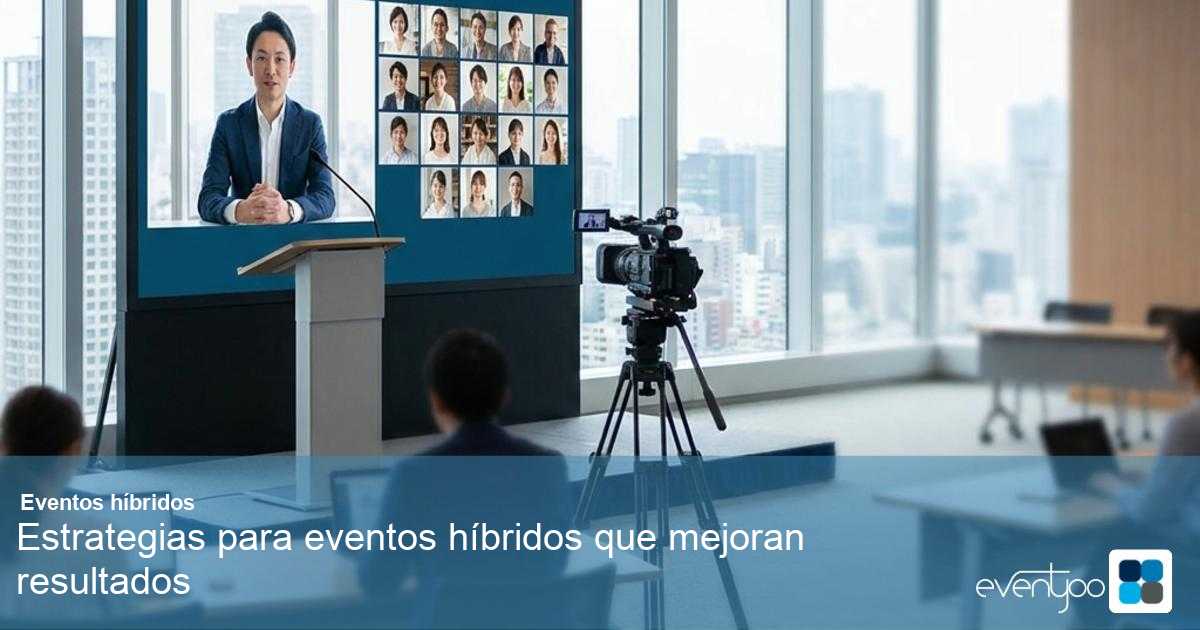 Estrategias para eventos híbridos que mejoran resultados