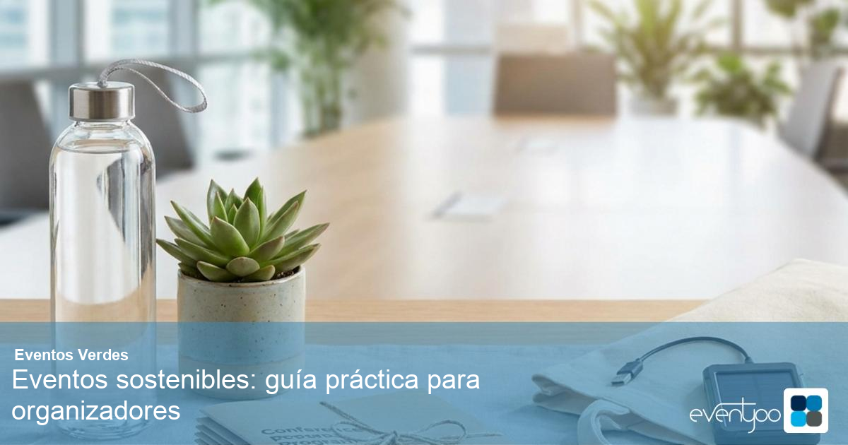 Eventos sostenibles: guía práctica para organizadores