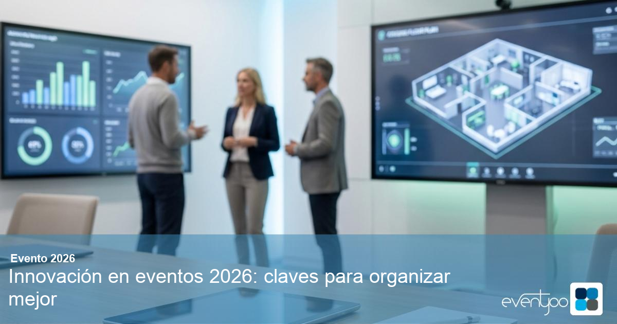 Innovación en eventos 2026: claves para organizar mejor
