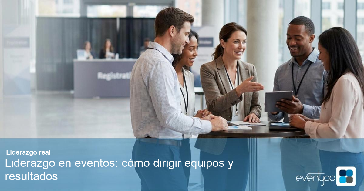 Liderazgo en eventos: cómo dirigir equipos y resultados